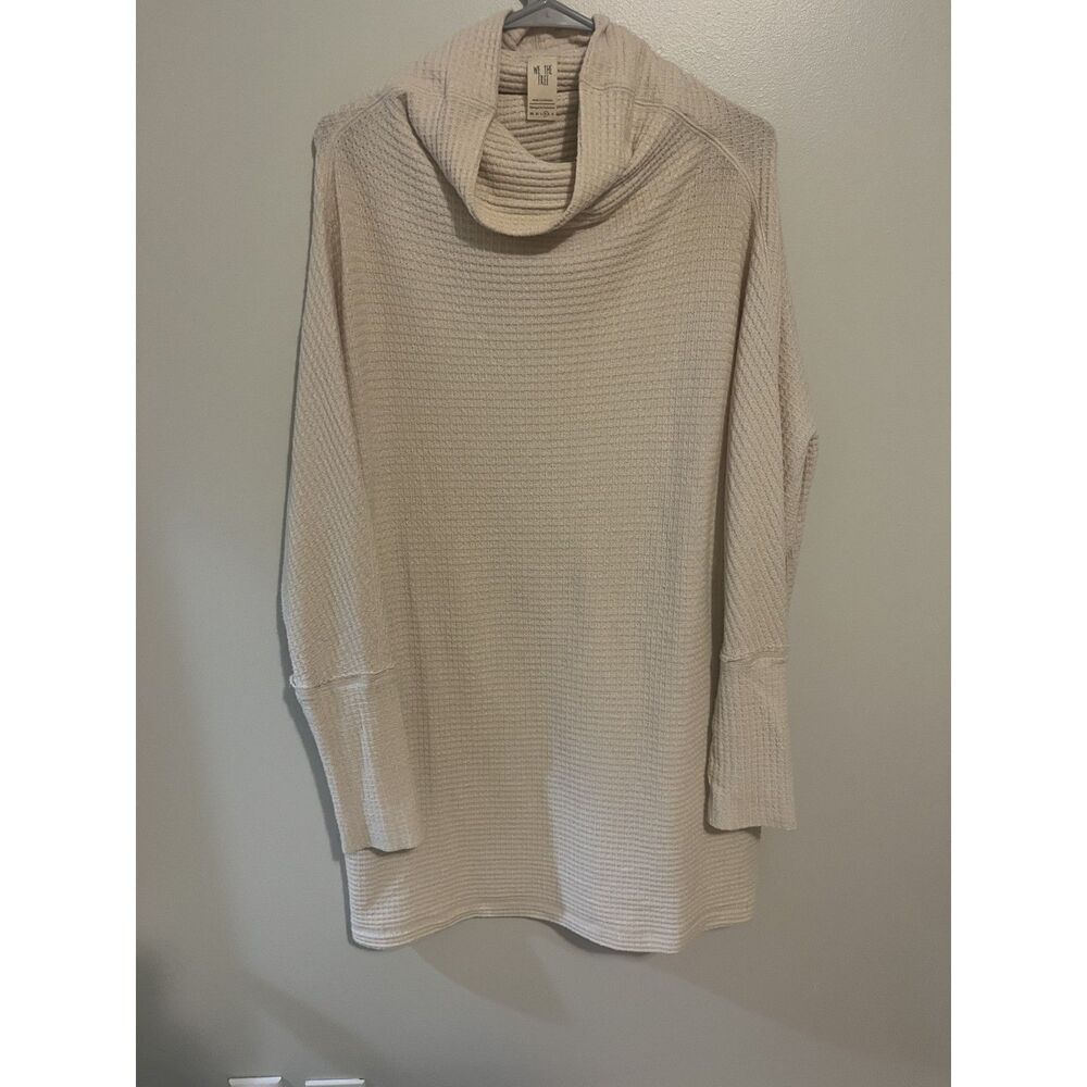 Oversized Turtleneck Free People Knit Sweater